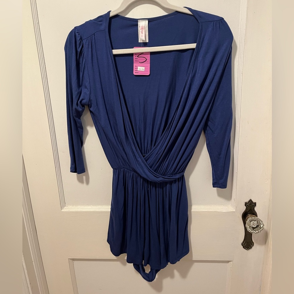 Long sleeve romper